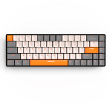 RK68 Type C Wireless 60% Mechanical Gaming Keyboard Mini Bluetooth Hot Swappable picture