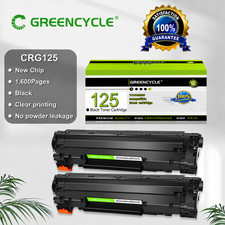 For Canon ImageClass MF3010 LBP6000 LBP6030w LBP6020 2PK 125 CRG-125 Black Toner picture