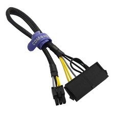COMeap 24 Pin to 6 Pin ATX PSU Power Adapter Cable for Dell Motherboard with ... picture