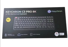 Keychron C3 Pro 8K Mechanical Wired Keyboard Black picture