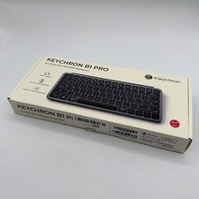 Keychron B1 Pro Wireless Keyboard Ultra-Slim 2.4G Bluetooth Space Gray B1P-K1b picture