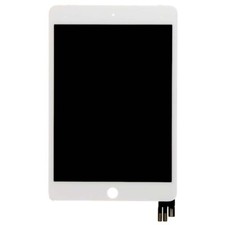 LCD Digitizer Assembly Sleep Wake for Apple iPad Mini 5 White Premium Evolve picture