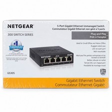 NETGEAR GS305v3 5-Port Gigabit Ethernet Unmanaged Switch 300 Series NEW SEALED picture