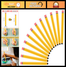 12 Pcs Hexagon Stylus Pens for Touch Screens - Crayon Style for iPhone, Android, picture
