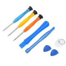 Phone Pry Opening Tools Screwdriver Spudger Kit Set 8 in 1 (P1.5, Y0.6, T0.8) picture