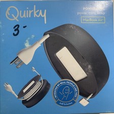 Quirky Powercurl POP Power Cord Wrap Organizer Apple MacBook Air Laptop - Black picture