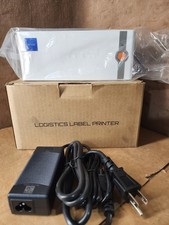 NETUM NT-LP110A Desktop Thermal Shipping Label Printer White w/ Power Adapter picture