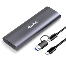MAIWO M.2 NVMe SSD Enclosure, USB 3.1 GEN2 10Gbps Tool Free USB C to M.2 NVMe... picture
