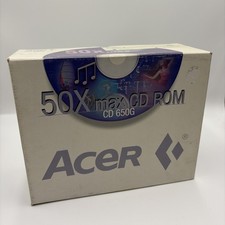 Vintage Acer 50X Max Internal CD-ROM Drive (Model CD 650G / 650P) NEW picture