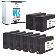 8X CMYi Compatible 936e Printer Cartridges for HP OfficeJet Pro 9135e 9125e picture