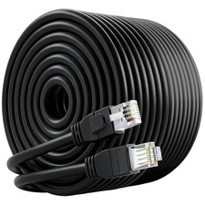 FTP Shielded Cat 6 Outdoor Ethernet Cable 300 FT, 10Gbps 550MHz 23AWG OFC Pur... picture
