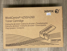 xerox workcentre 4250 / 4260 toner cartridge writing on box picture