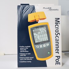 Fluke MS-POE Networks 5018508  Cable Tester, Connector Type RJ45 picture