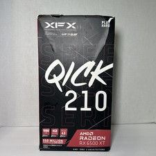 XFX Speedster QICK 210 AMD Radeon RX 6500 XT Core Gaming 4GB GDDR6 Graphics Card picture