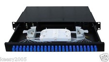 Fiber Optic Patch Panel,1U Rackmount,24 Port with SC/LC adapter and pigtail -065 picture
