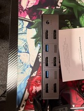 UGREEN CM695 8K Displayport KVM Switch DP 1.4 USB 3.0 USB-C open box picture