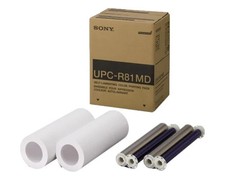 1x Box Sony UPC-R81MD Self-Laminating Color Printing Pack letter size 100 prints picture