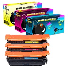 3 CMY Toner replace for HP CF451A CF453A CF452A 655A Color M681f M681dh M681dn picture
