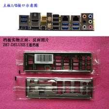NEW Shield Backplate FOR ASUS Z87-DELUXE IO I/O Shield Back Plate picture