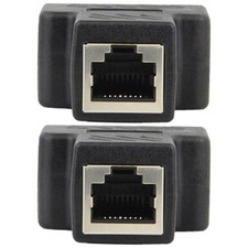 2Pcs Useful Network Adapter Connector Durable Plastic Practical Computer Use picture