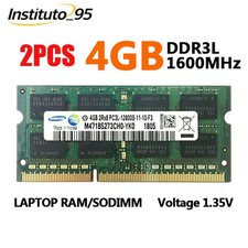 SAMSUNG 8GB (2x 4GB) DDR3L 1600MHz 1.35Vol PC3L-12800 Laptop Memory SO-DIMM RAM picture