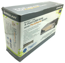 (NEW OPEN BOX) Logear MiniView USB 4-Port KVM and Peripheral Switch GCS104U picture