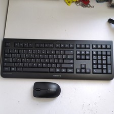 Cherry DW 3000 Wireless Desktop Set Black JD-0710GB-2 Keyboard & Mouse NO USB picture