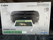 Canon PIXMA iX6820 Wireless/Ethernet Color Inkjet Printer 13
