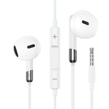 3.5mm Wired Headphones Computer Earbuds Wired with Microphone picture