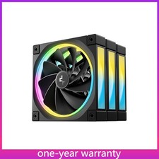 1PCS DeepCool FL12R 3 IN 1 Black 120mm Unique Addressable RGB Reverse Fan New picture
