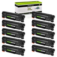 10PK CF283A Toner Fits For HP 83A LaserJet Pro MFP M125ra M127fp M125fp M225rdn picture