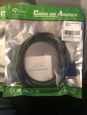 2 VGA Cables, Rankie 6 Feet VGA to VGA Monitor Cable (Black) - R1340 picture