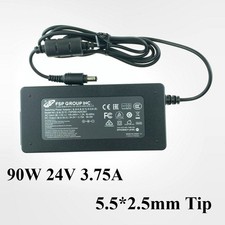 Genuine FSP 90W 24V 3.75A Printer Charger Power Supply 5.5*2.5mm Tip AC Adapter picture