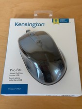 KENSINGTON Pro Fit Full-Size Mouse USB (K72369US) Color Black FACTORY SEALED picture
