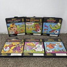 Vintage Milliken EduFun Atari 8-Bit Computer Cassette Lot of 6 picture