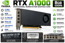 NEW NVIDIA RTX A1000 8GB GDDR6 GPU Lenovo Graphics Card Low Profile LP picture