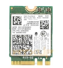 Intel 7260AC 7260NGW AC Mini PCIe BT4.0 Dual Band WiFi WLAN Card FRU 04W3806 picture