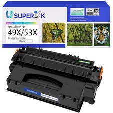 USUPERINK Compatible Q5949X Q7553X Toner Cartridge Replacement for HP 49X Q59... picture