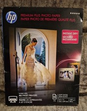 HP Premium Plus Soft Gloss Photo Paper | 8.5 x 11 in | CR671A | 25 Sheets - NEW picture