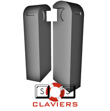 Pieds de remplacement pour clavier Logitech diNovo edge picture