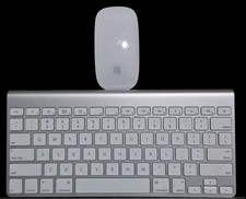Apple Wireless Keyboard A1314 + Magic Mouse 2 A1657 Bundle - Excellent Condition picture