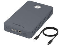 SABRENT Thunderbolt 3 Dual NVMe M.2 SSD Tool-Free RAID Enclosure (EC-T3DN) picture