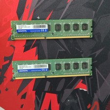 ADATA 8GB Kit (2x4GB) DDR3 1600 MHz PC3-12800 DIMM RAM 240 Pin AD3U1600W4G11-B picture