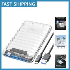 Versatile 2.5 Inch Hard Drive Enclosure - Supports All SATA Drives, 6TB Capacity picture