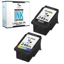 PG-245XL CL-246XL Ink Cartridges for Canon 245XL 246XL Combo Pack Fits PIXMA MG picture