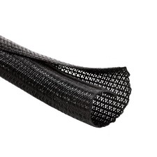 MGI SpeedWare Braided Split-Sleeve Wire Loom for High-Temperature Automotive Har picture