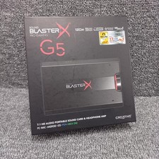 Creative Sound BlasterX G5 Portable Gaming USB Audio Interface DAC Amp Used picture