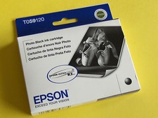 GENUINE EPSON T059 T0591 Black  INK STYLUS PHOTO R2400  T059120 picture