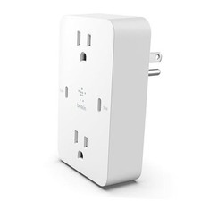 Multi-Outlet Extender, Fast Charging USB-C Plug Adapter - Safe Charge Mount picture