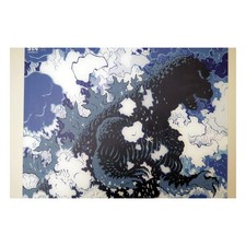 Arbiter Studio GODZILLA LUNAR Glass Pad Mousepad Gaming Japan USED picture